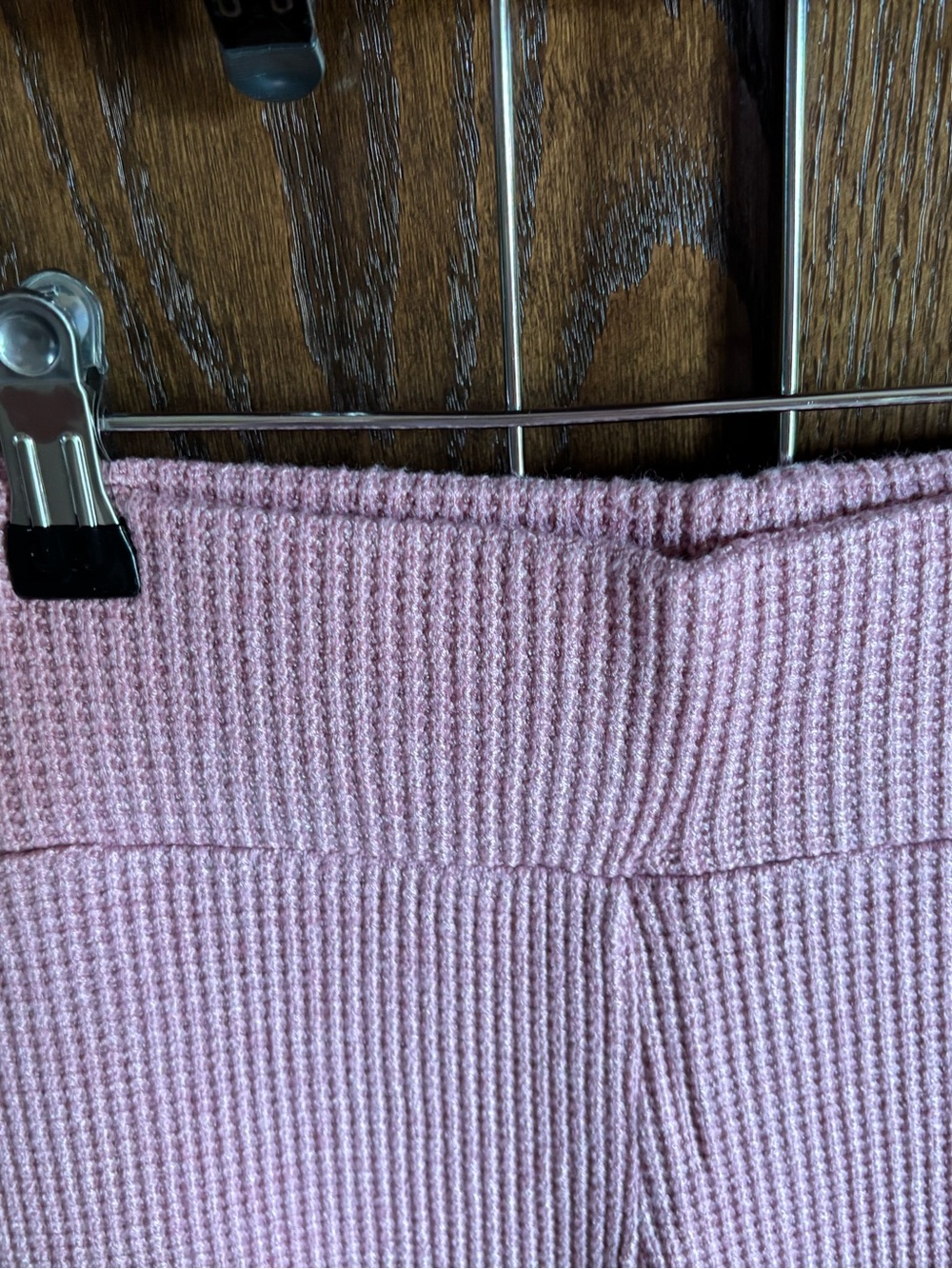 Zenana Sweater Boxy Top & Long Pants Set Ribbed Knit Wide-Leg Rose. Small - Picture 6 of 12